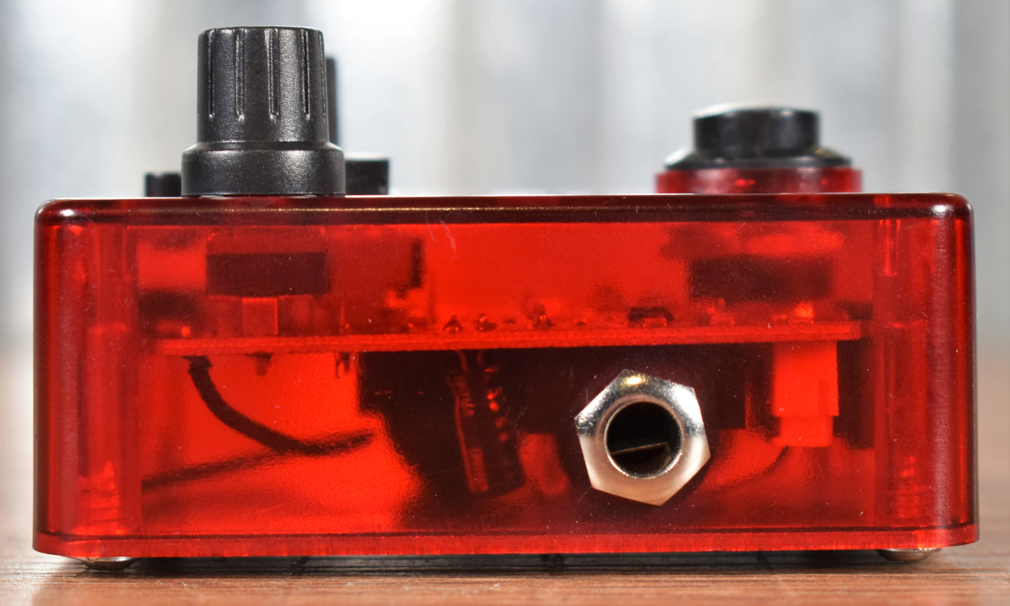 SKS Audio Musiwewe Deep Red Powerful Response Distortion Guitar Effect Pedal