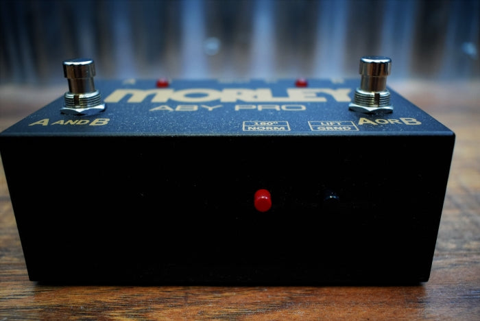 Morley ABY PRO Isolated Selector Switch Guitar Effect Pedal