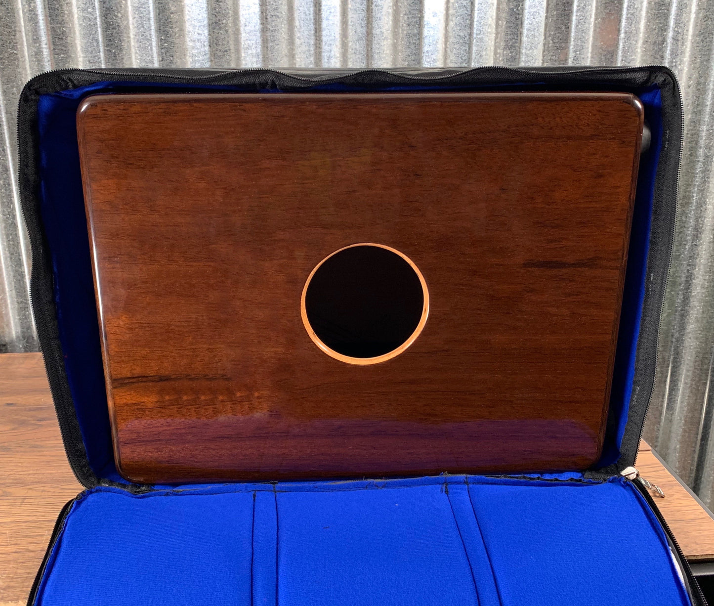 ATempo Percussion CJ-PCAJ2-01 Cajon - El-Artesano Diamante Snare Cajon & Bag