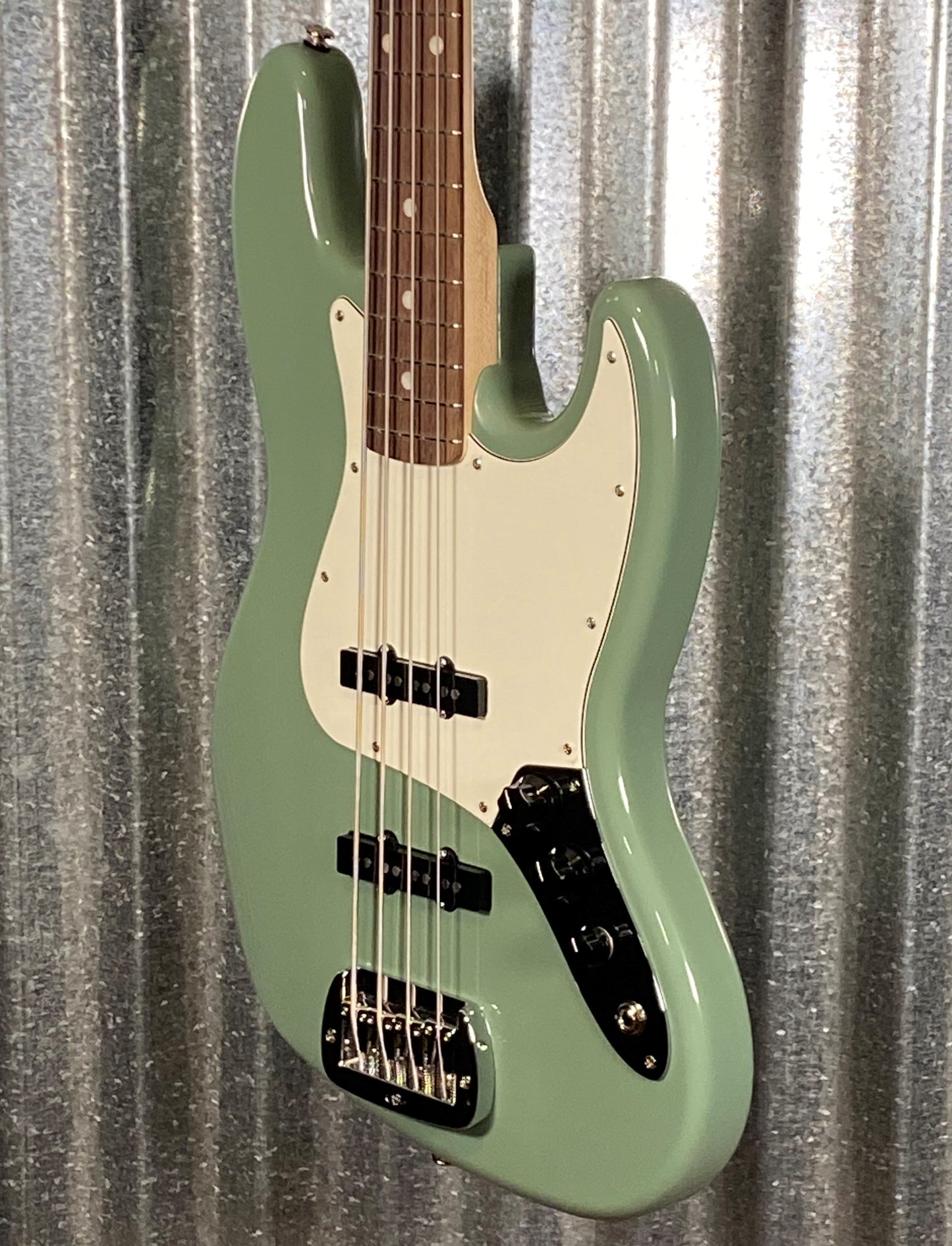 G&L USA JB Matcha Tea 4 String Jazz Bass & Bag #5114 Used