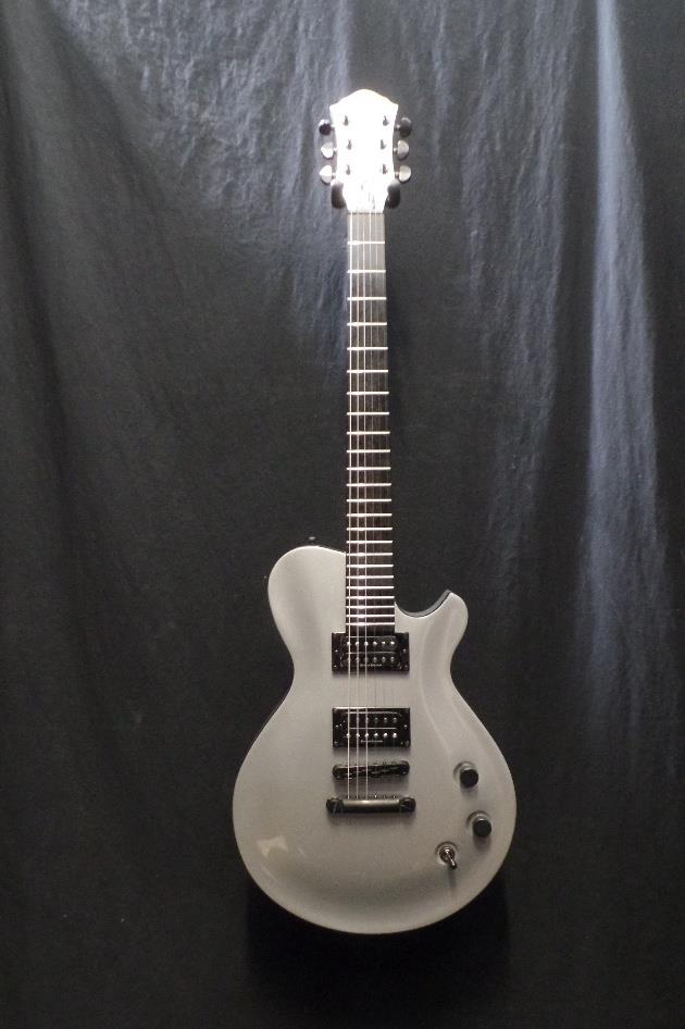 Michael Kelly MKPMMS Patriot Magnum Electric Guitar Silver Blem #2250