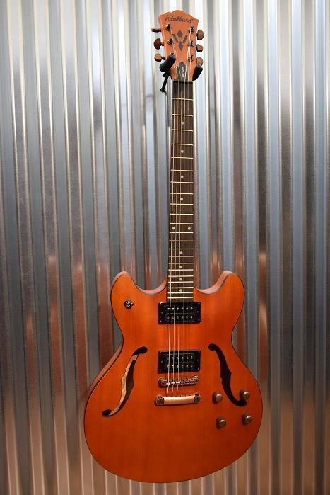Washburn HB32DMK Distressed Matte Mahogony Semi Hollow Guitar #006