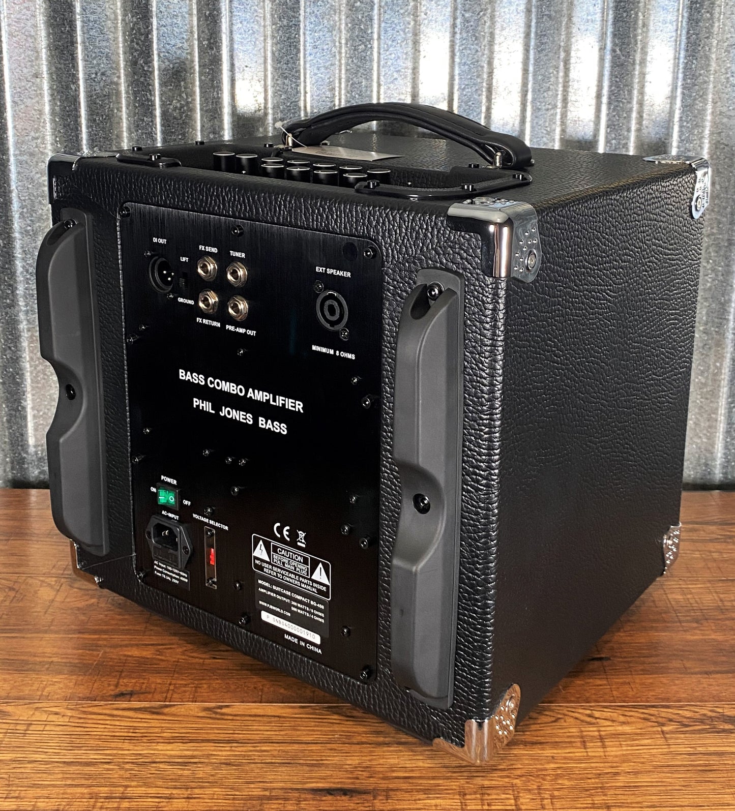 Phil Jones Bass BG-400 Suitcase Compact 500 Watt 4x5" Bass Amplifier Combo Black