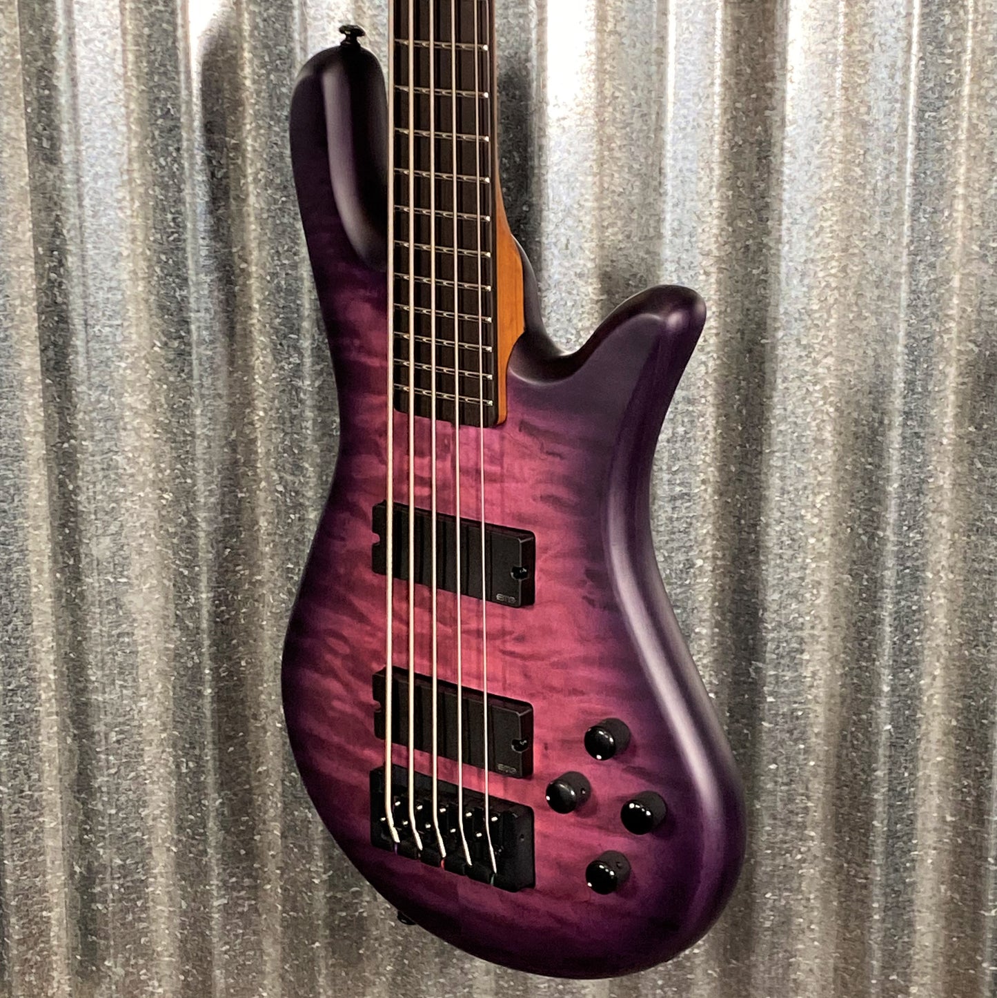 Spector NS Pulse II 5 String Bass Utra Violet Matte NSPULSE5UVM #0496