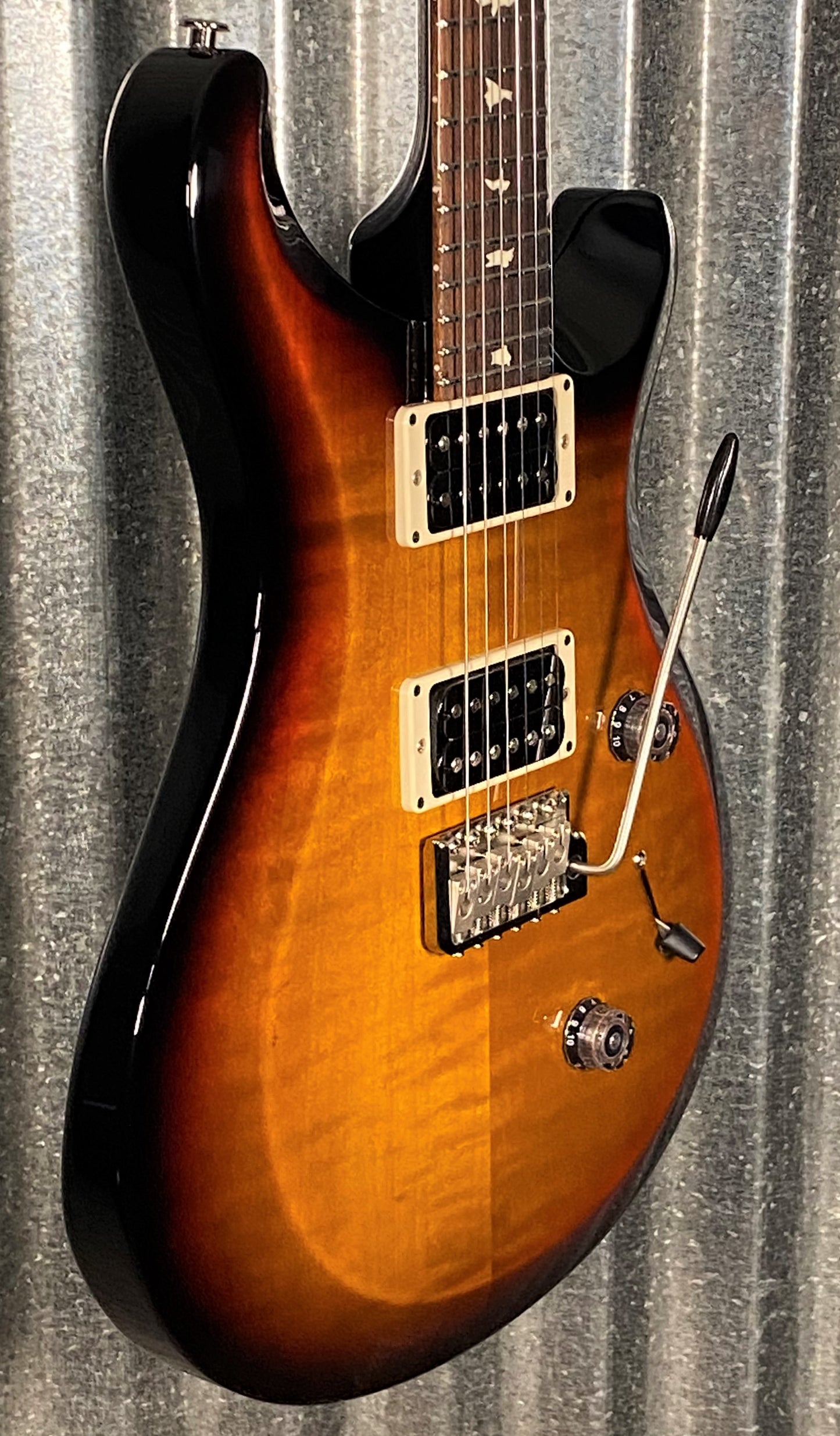 PRS Paul Reed Smith USA S2 Custom 24 Tri-Color Burst Guitar & Bag #6930