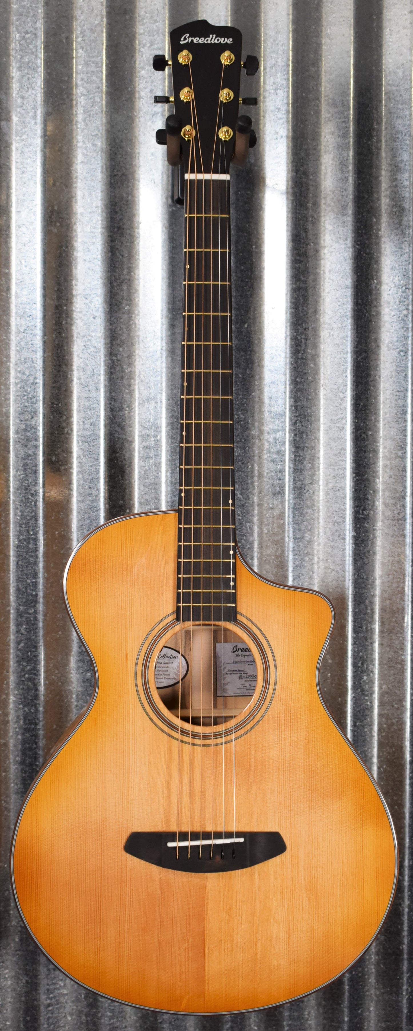 Breedlove Artista Concertina CE Myrtlewood Acoustic Electric Guitar B Stock #6795