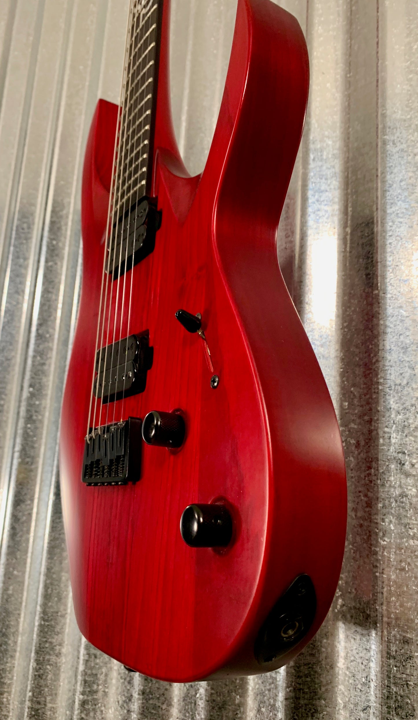 Solar Guitars A2.6 Trans Blood Red Matte Guitar A2.6TRB #0584 Used