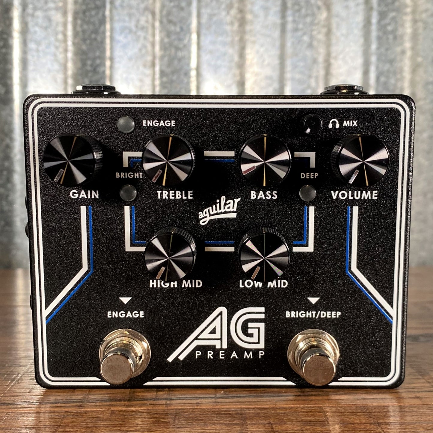 Aguilar AG Preamp Bass EQ Direct Box Effect Pedal