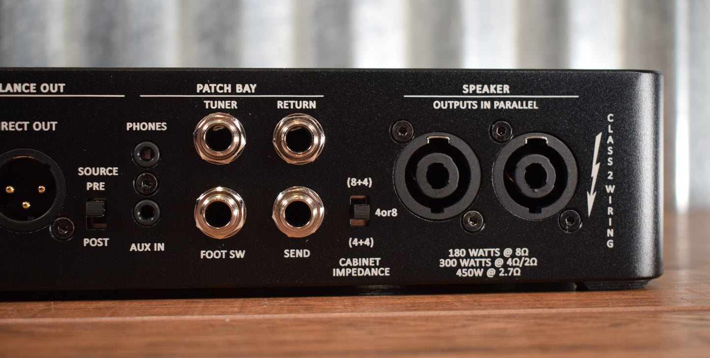 Gallien-Krueger GK Fusion S 500 Watt Bass Amplifier Head Demo