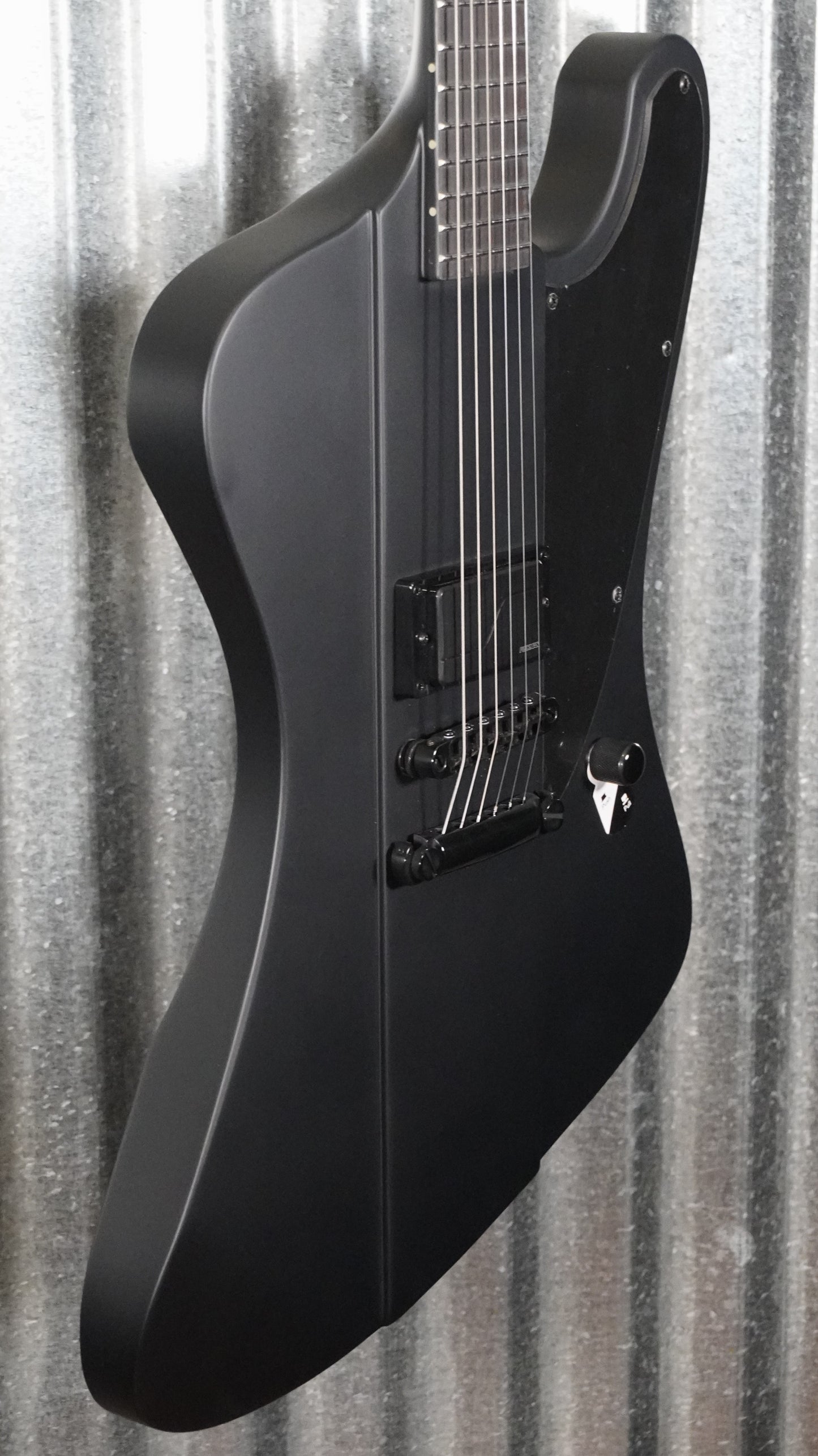 ESP LTD Phoenix Black Metal Guitar LPHOENIXBKMBLKS #2942