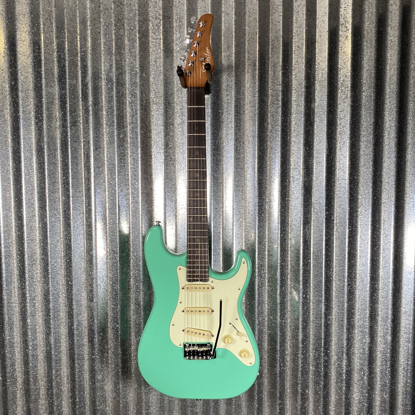 Schecter Nick Johnston Traditional Atomic Green Guitar #2785
