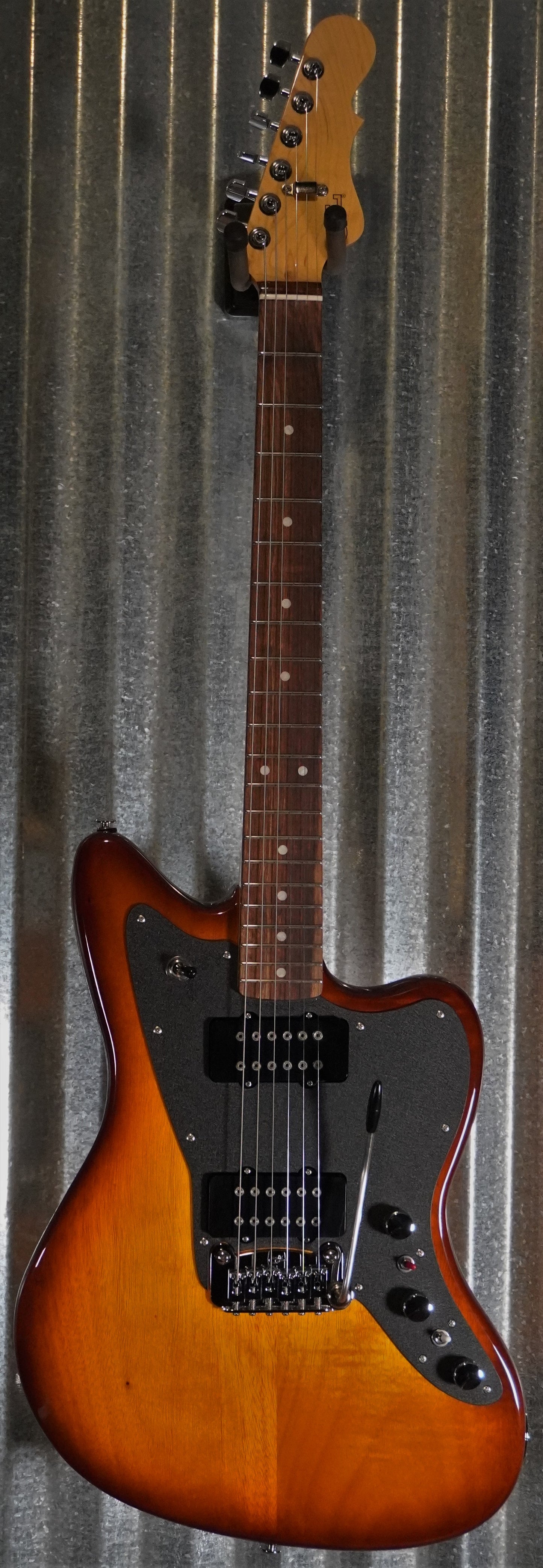 G&L USA CLF Doheny V12 Old School Tobacco Guitar & Case #5031