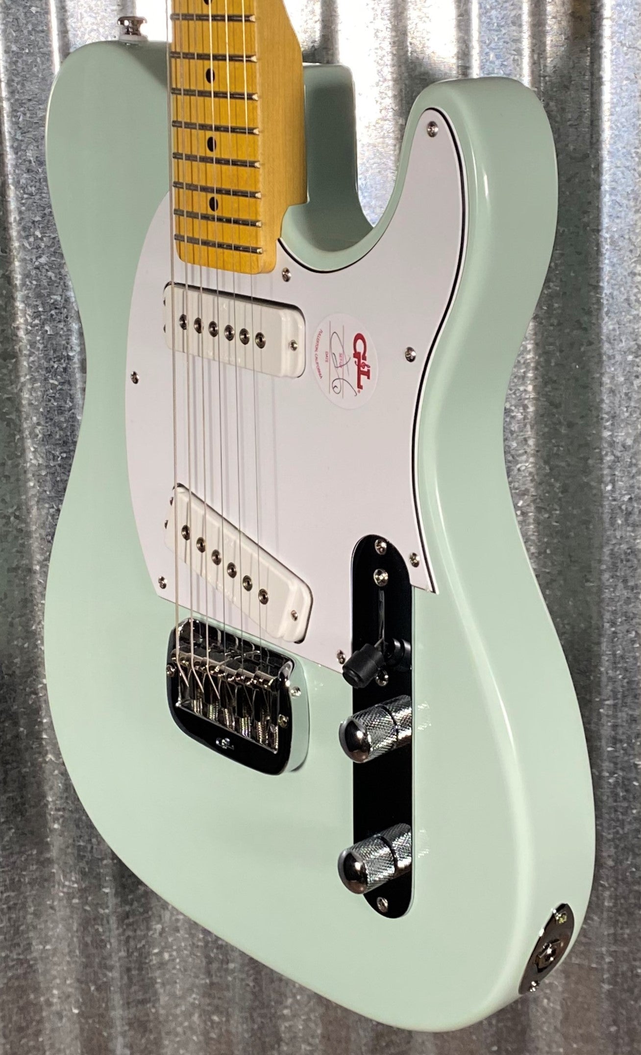 G&L Tribute ASAT Special Surf Green Guitar #7467