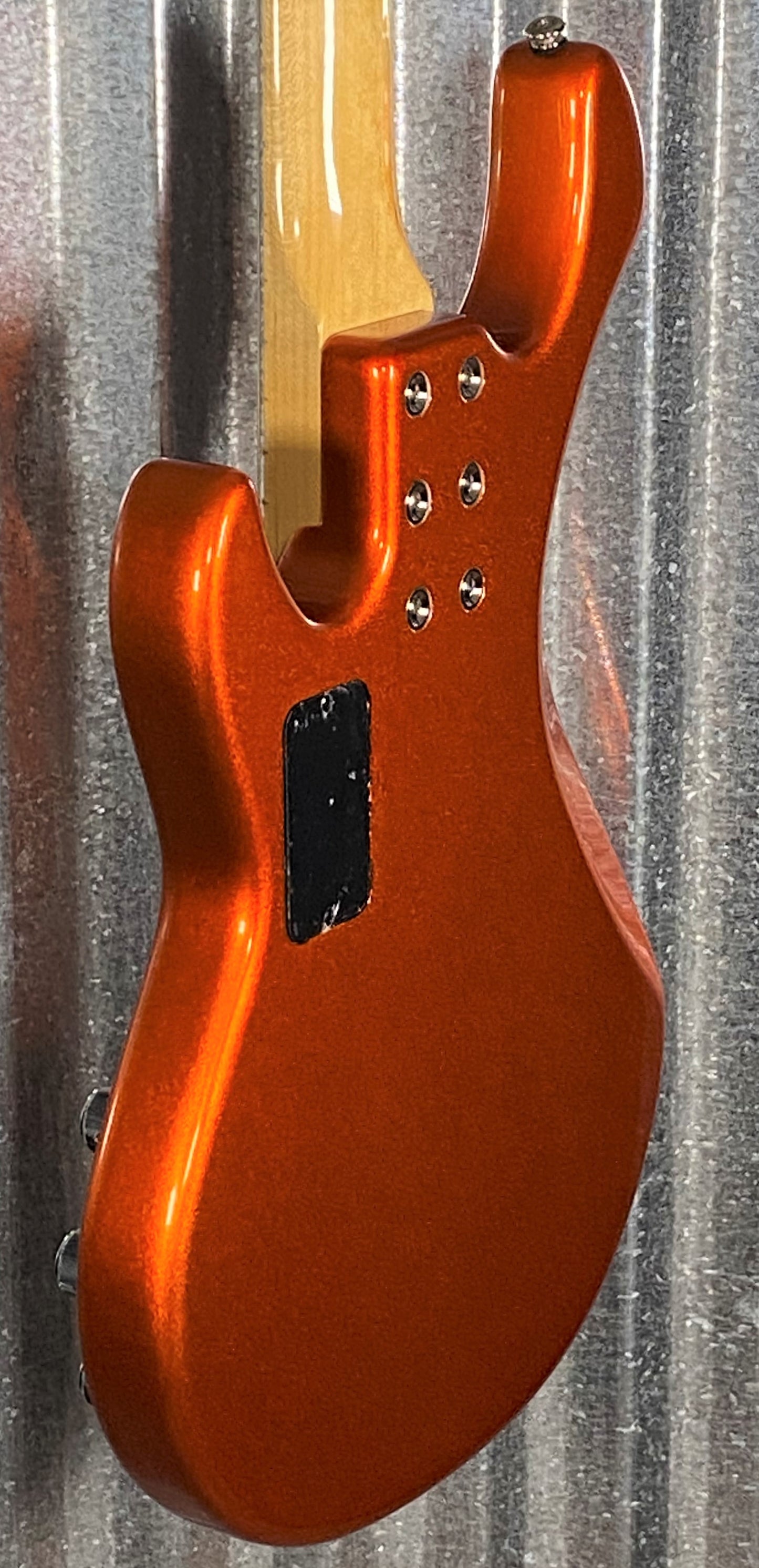 G&L USA CLF L-2500 S750 Tangerine 5 String Bass & Case #3319