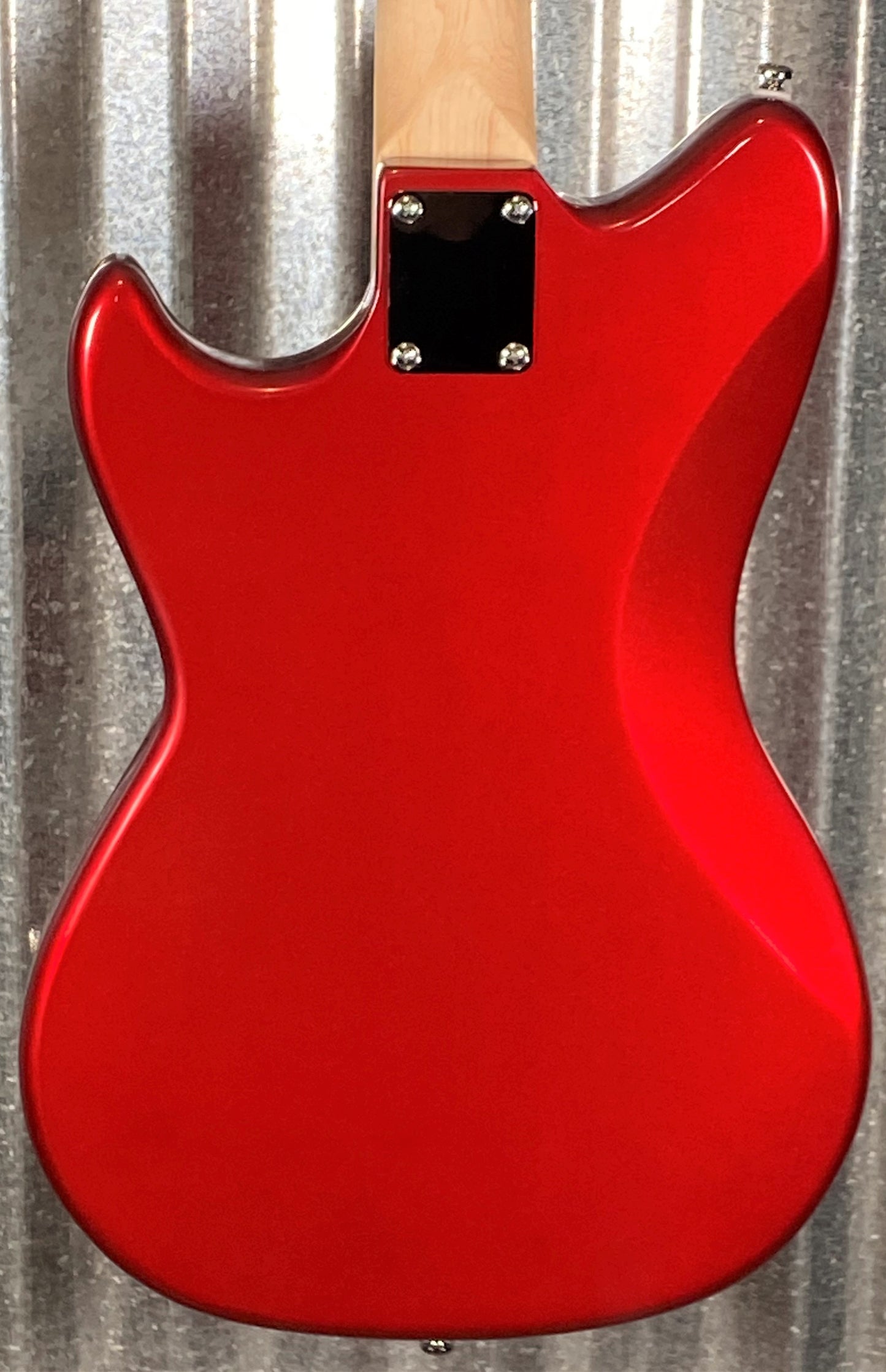 G&L Guitars Tribute Fallout Bass Short Scale 4 String Candy Apple Red #1181