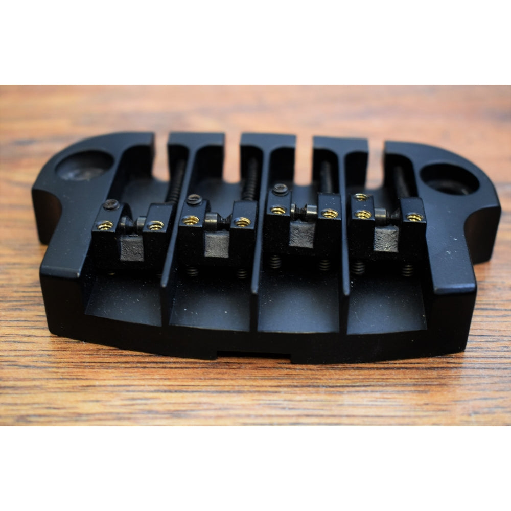 Hipshot Products SuperTone Gibson & Epiphone Bass Bridge Replacement Black 5G410B Used