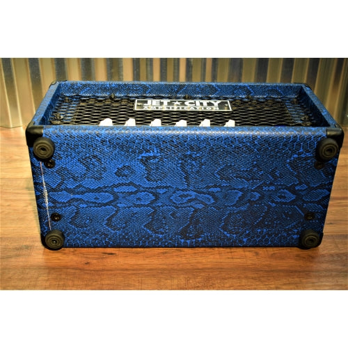 Jet City Amplification JCA-20H 20 Watt Tube Guitar Amp Head Electric Blue Python Tolex Used