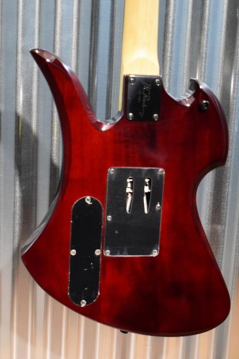 BC Rich MK3 Mockingbird Transparent Black Cherry Guitar & B.C. Gig Bag #58