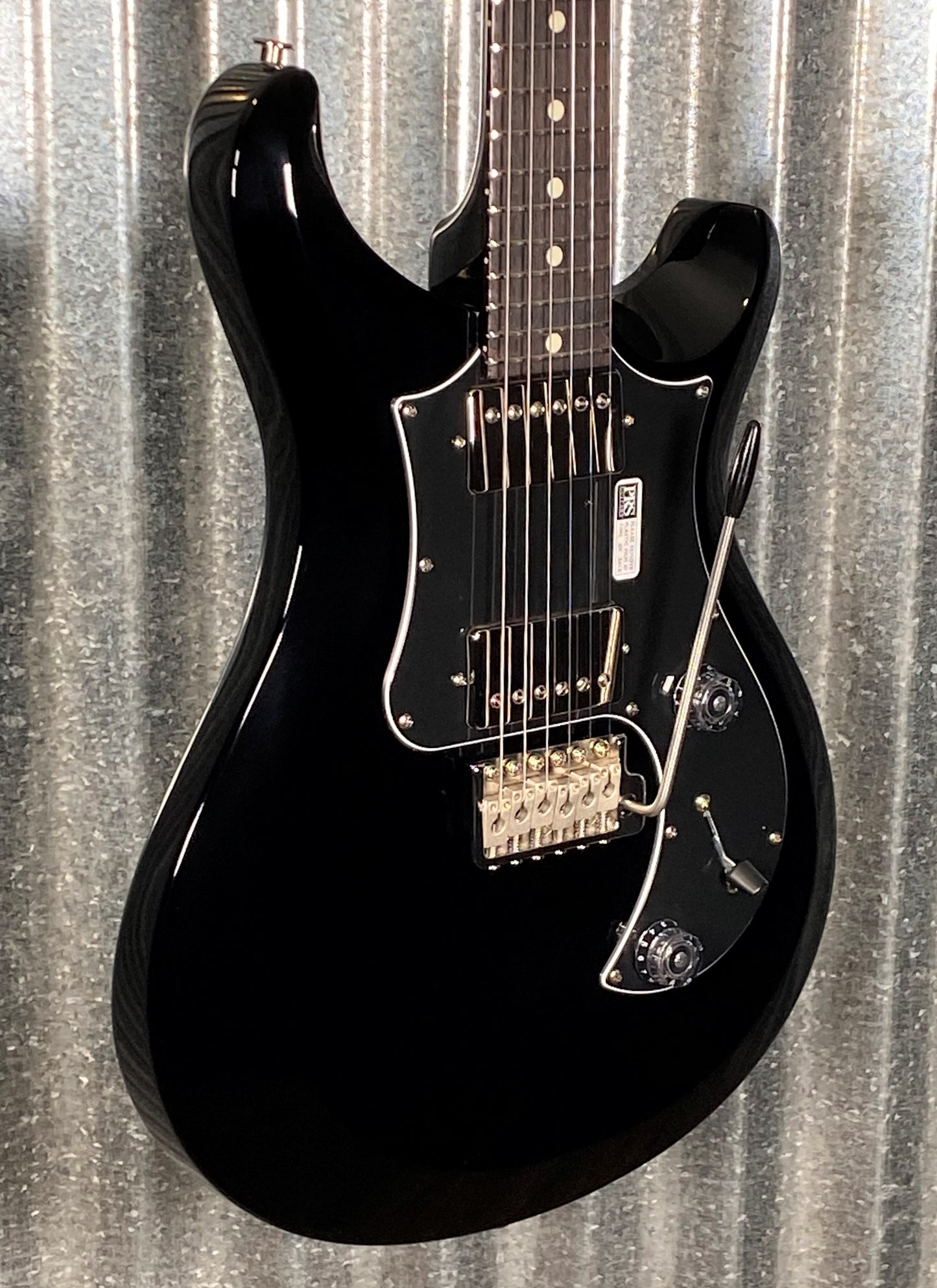 PRS Paul Reed Smith USA S2 Standard 24 Black Guitar & Bag #5047