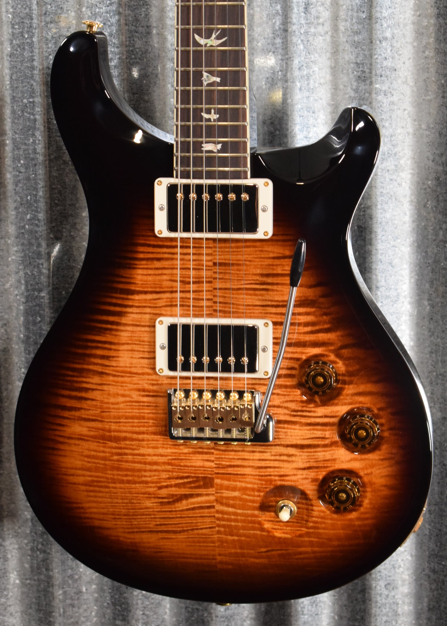 PRS Paul Reed Smith USA Core DGT David Grissom Trem Black Gold 10 Top Guitar & Case 2019 #3664