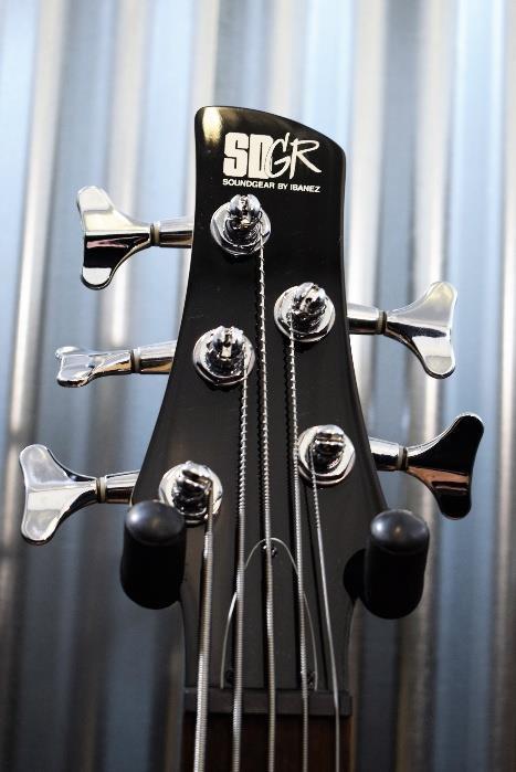 Ibanez SR305DX Metallic Silver 5 String 2 Band Active EQ Bass #182