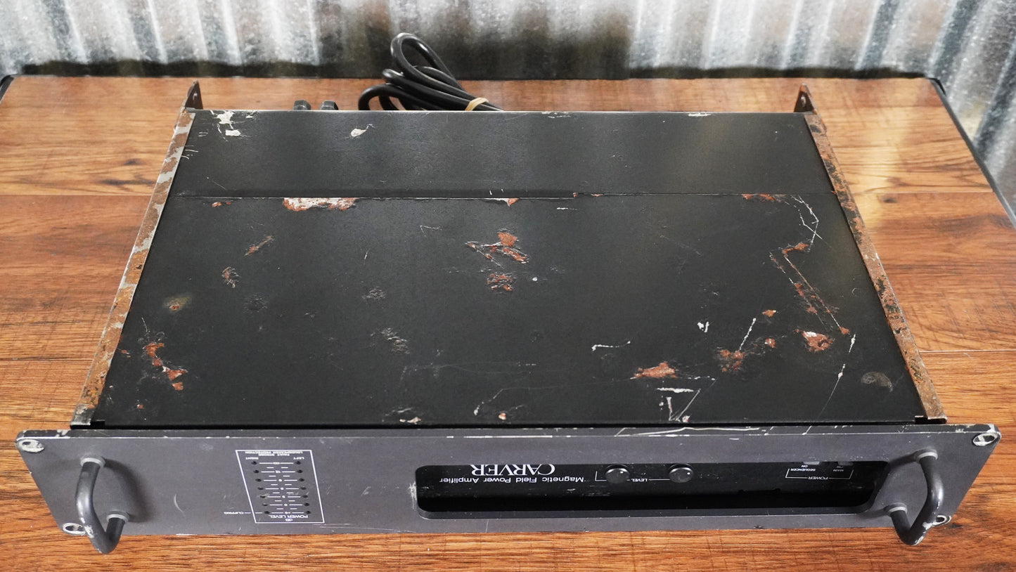 Carver PM1201 Magnetic Field 450 Watt 2 Channel Power Amplifier Rackmount Used