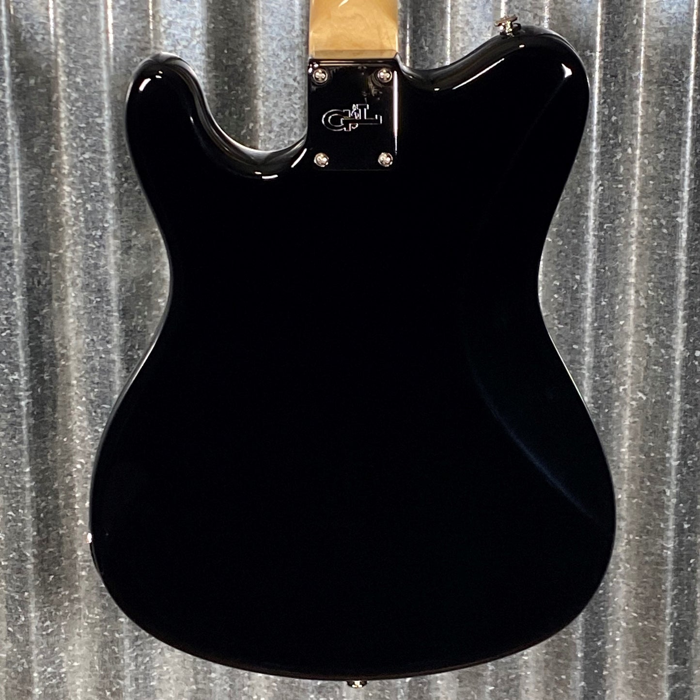 G&L USA CLF Research Espada HH Jet Black Guitar & Bag #7028