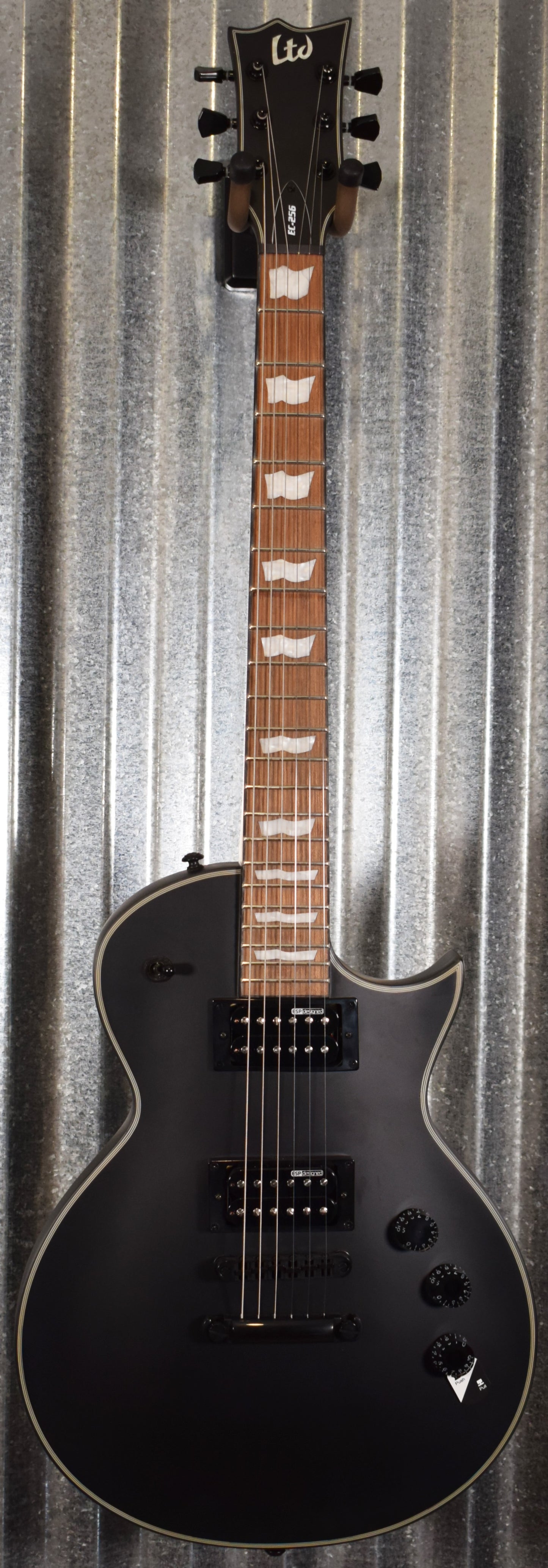 ESP LTD EC-256 EC Series Black Satin Guitar LEC256BLKS #1684