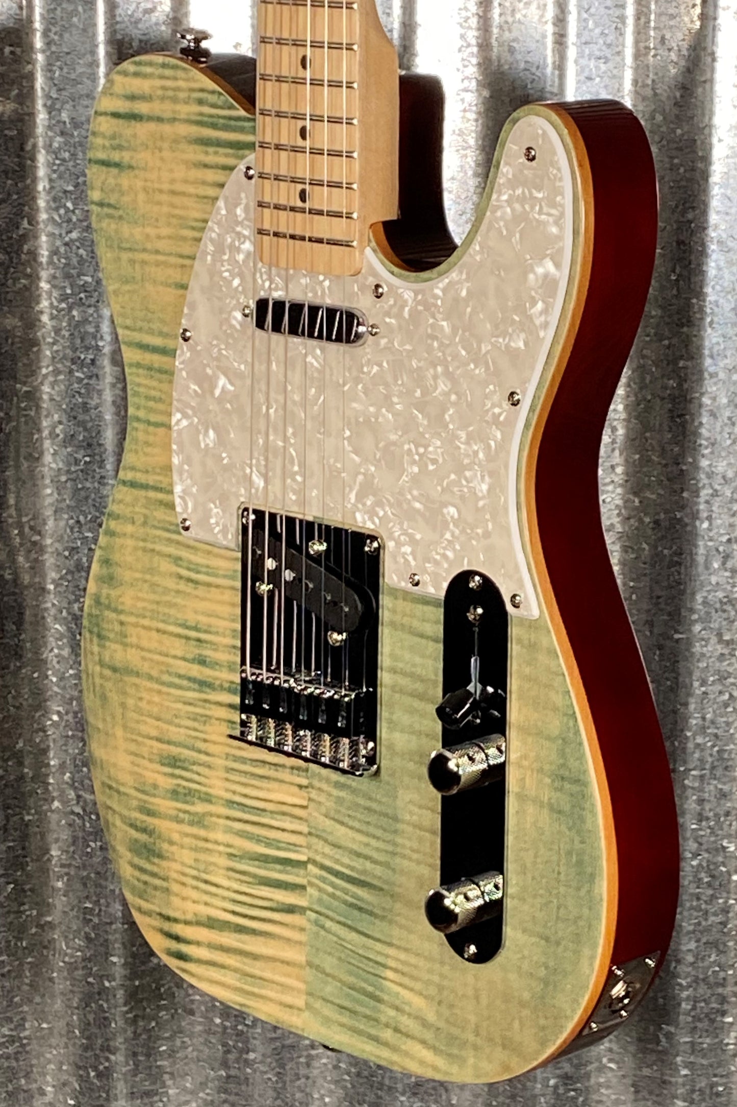 Michael Kelly MK53SBJMRO 1953 Blue Jean Wash Tele Guitar #0716