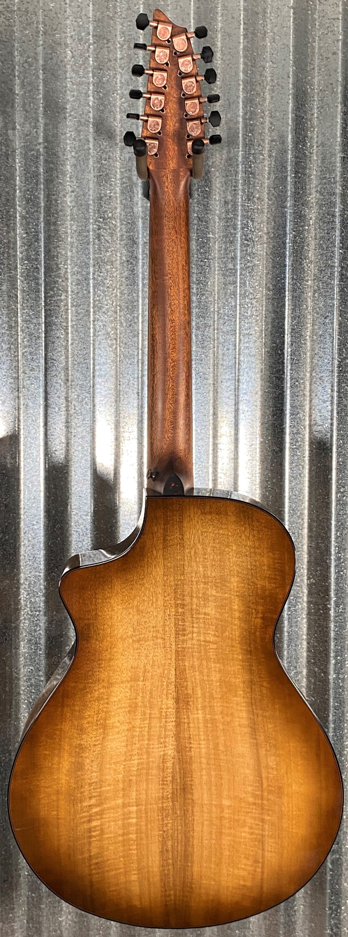 Breedlove Pursuit Exotic S Concert CE Amber 12 String Myrtlewood Acoustic Electric Guitar #5255