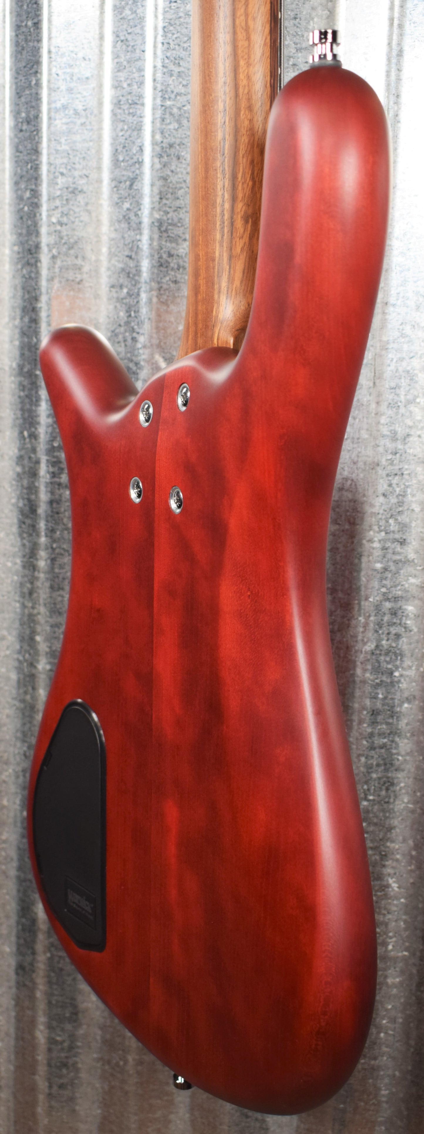 Warwick German Pro Series Streamer LX 4 Burgundy 4 String Bass & Bag #3717