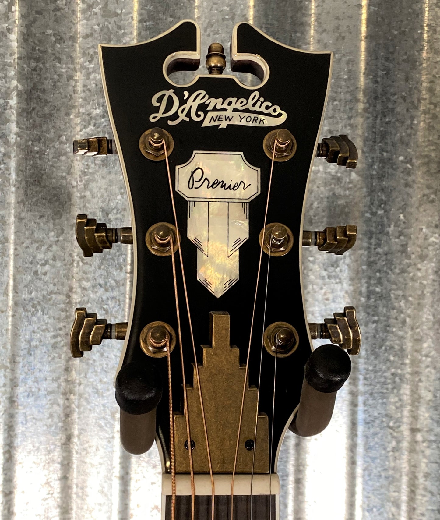 D'Angelico Premier Bowery Dreadnought CE Iced Tea Burst Acoustic Electric Guitar #5267