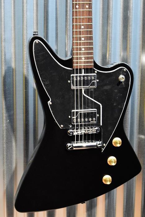 Fret King Guitars Esprit V Fluence Fishman System Black Guitar & Bag FKV75FBK