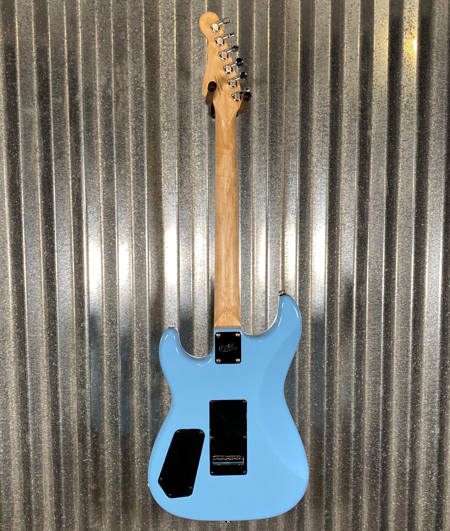 G&L USA 2021 Custom Legacy HH RMC Himalayan Blue Guitar & Bag #6284 Used