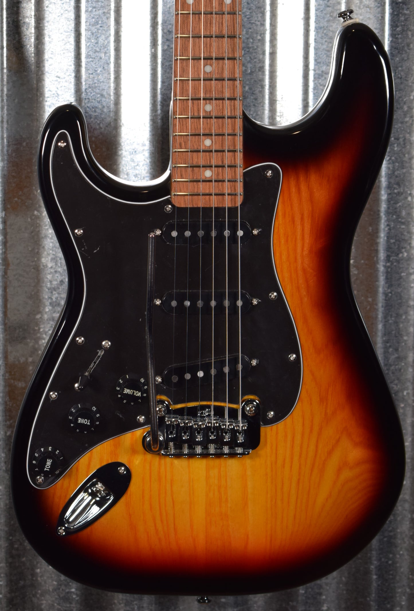 G&L Tribute Legacy 3 Tone Sunburst Left Hand Guitar #4051 Used