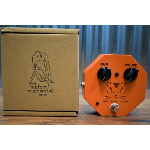Bigfoot Engineering Octo Puss Prime Fuzz Octave Guitar Effect Pedal