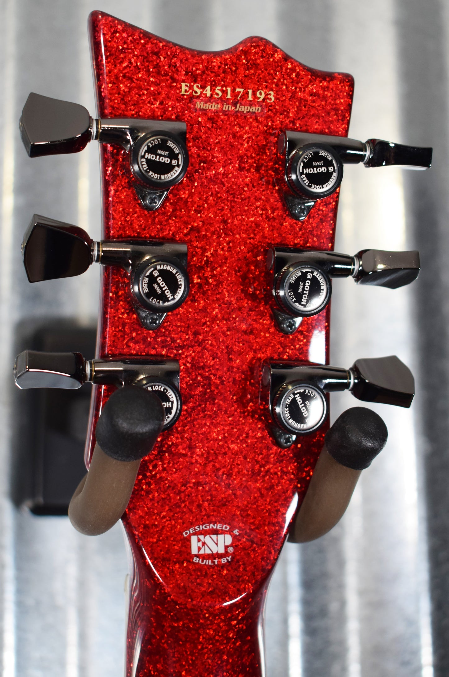 ESP E-II Eclipse DB Red Sparkle EMG Guitar & Case EIIECDBRSP Japan #ES4517193
