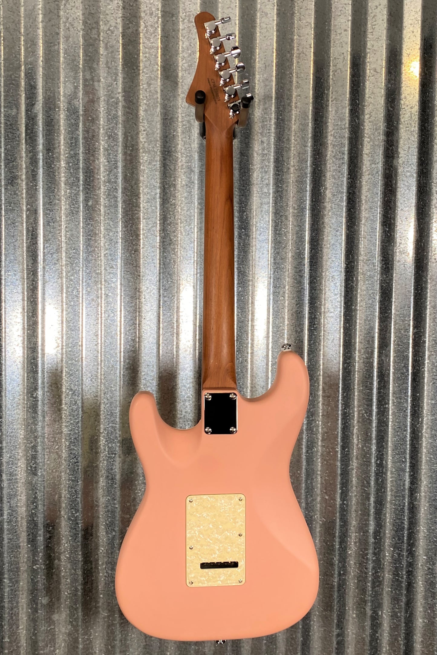 Musi Capricorn Classic HSS Stratocaster Matte Shell Pink Guitar #5029 Used