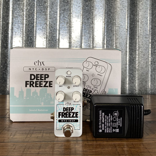 Electro-Harmonix EHX Pico Deep Freeze Sound Retainer / Sustainer Guitar Effect Pedal Guitar Effect Pedal
