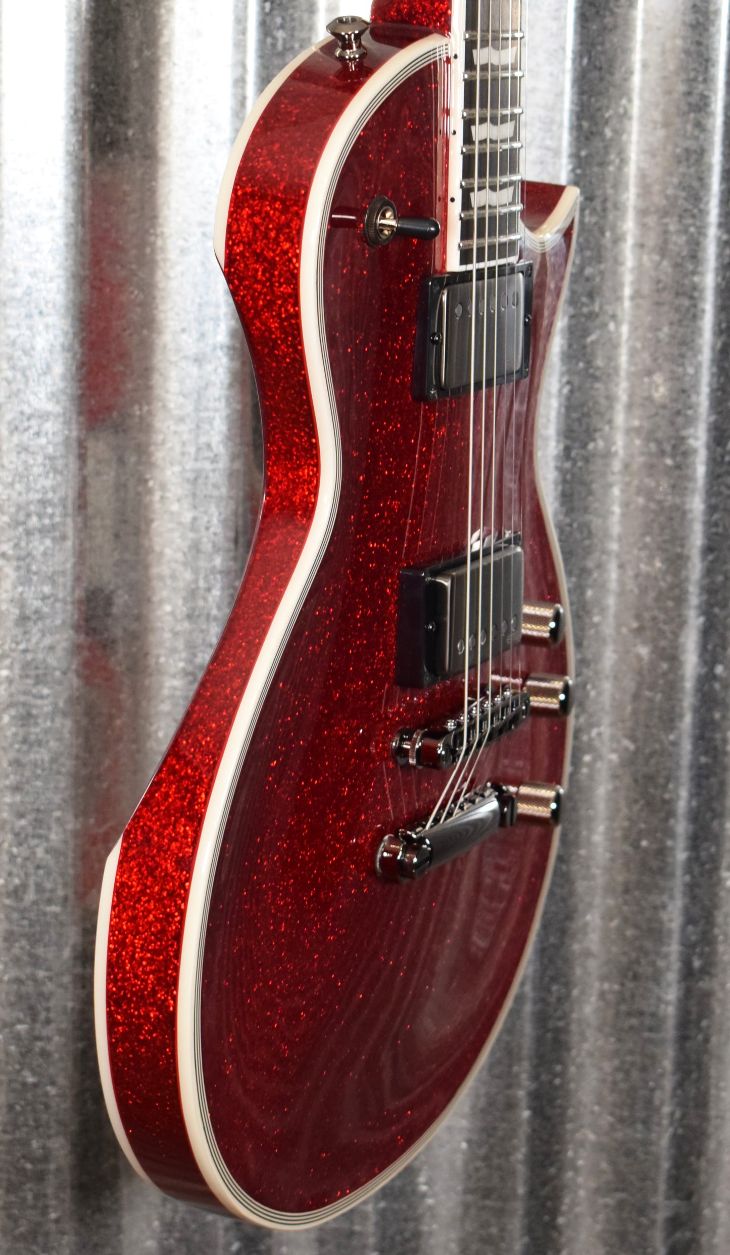 ESP E-II Eclipse DB Red Sparkle EMG Guitar & Case EIIECDBRSP Japan #ES3517193