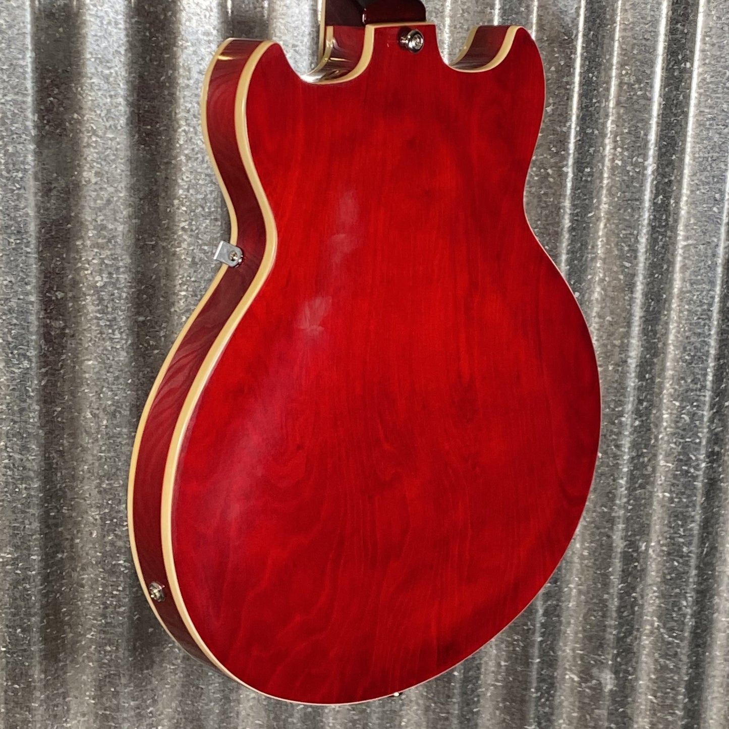 Westcreek 333 Semi Hollow Body Guitar 335 Transparent Red #0062 Used
