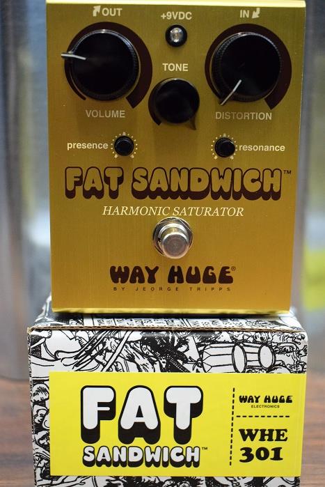 Used Way Huge WHE-301 Fat Sandwich Harmonic Saturator Pedal