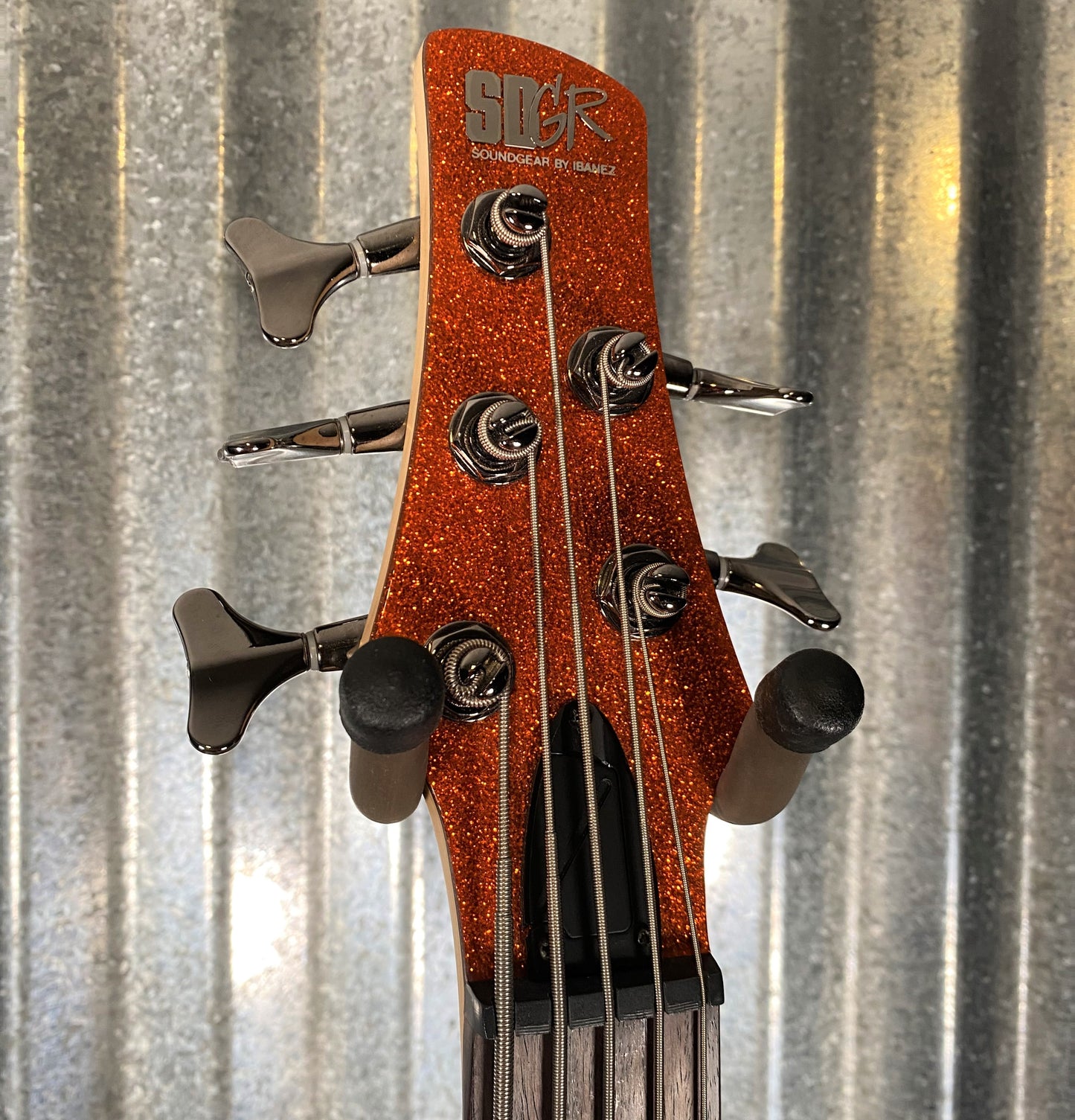 Ibanez SR305 Orange Metallic 5 String Active Bass #2104 Used