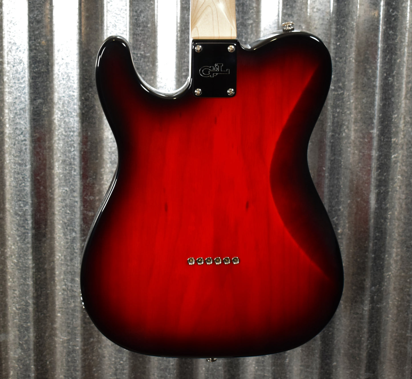G&L USA ASAT Classic Redburst Rosewood Satin Neck Guitar & Case #5194