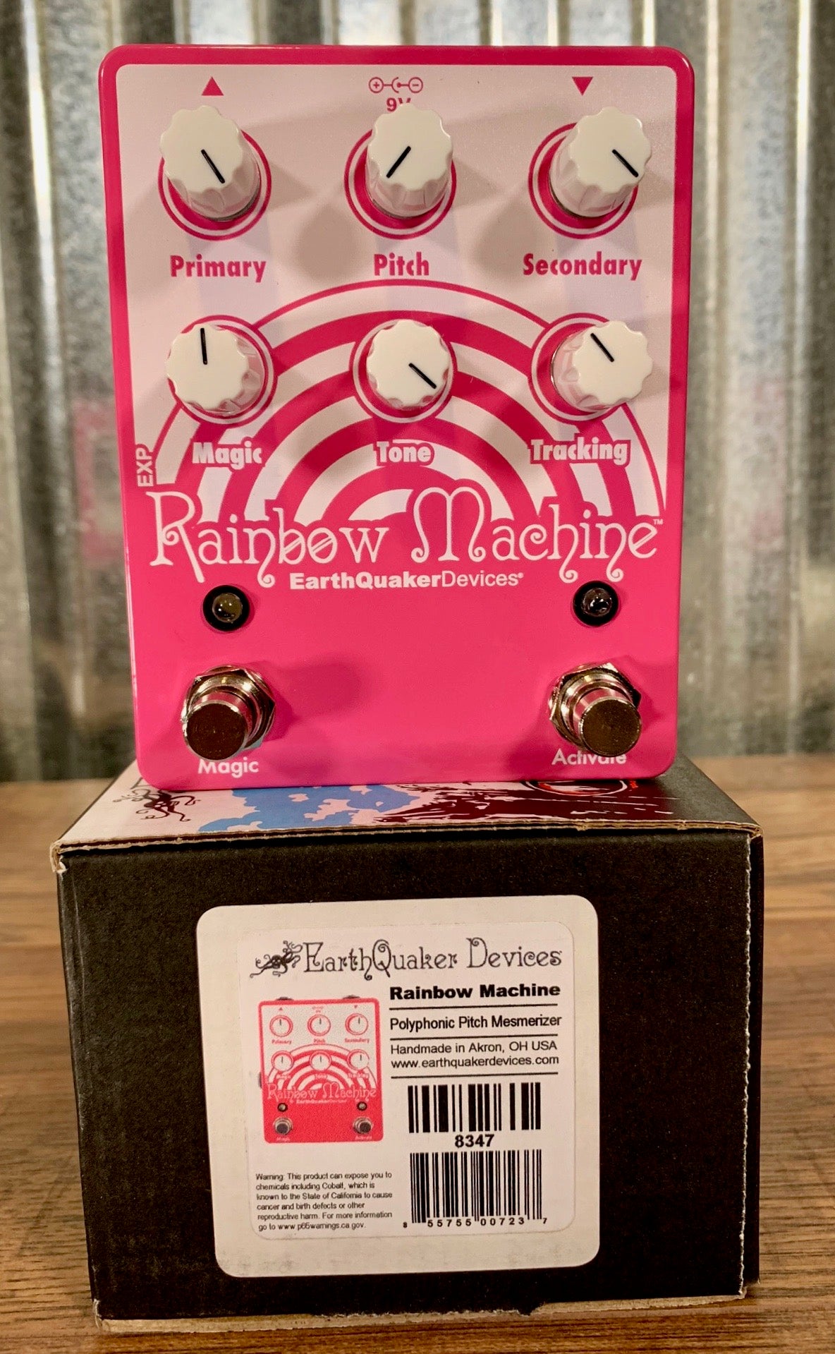 Earthquaker Devices EQD Rainbow Machine Polyphonic Pitch Shifting Modulator V2 Guitar Effect Pedal Demo