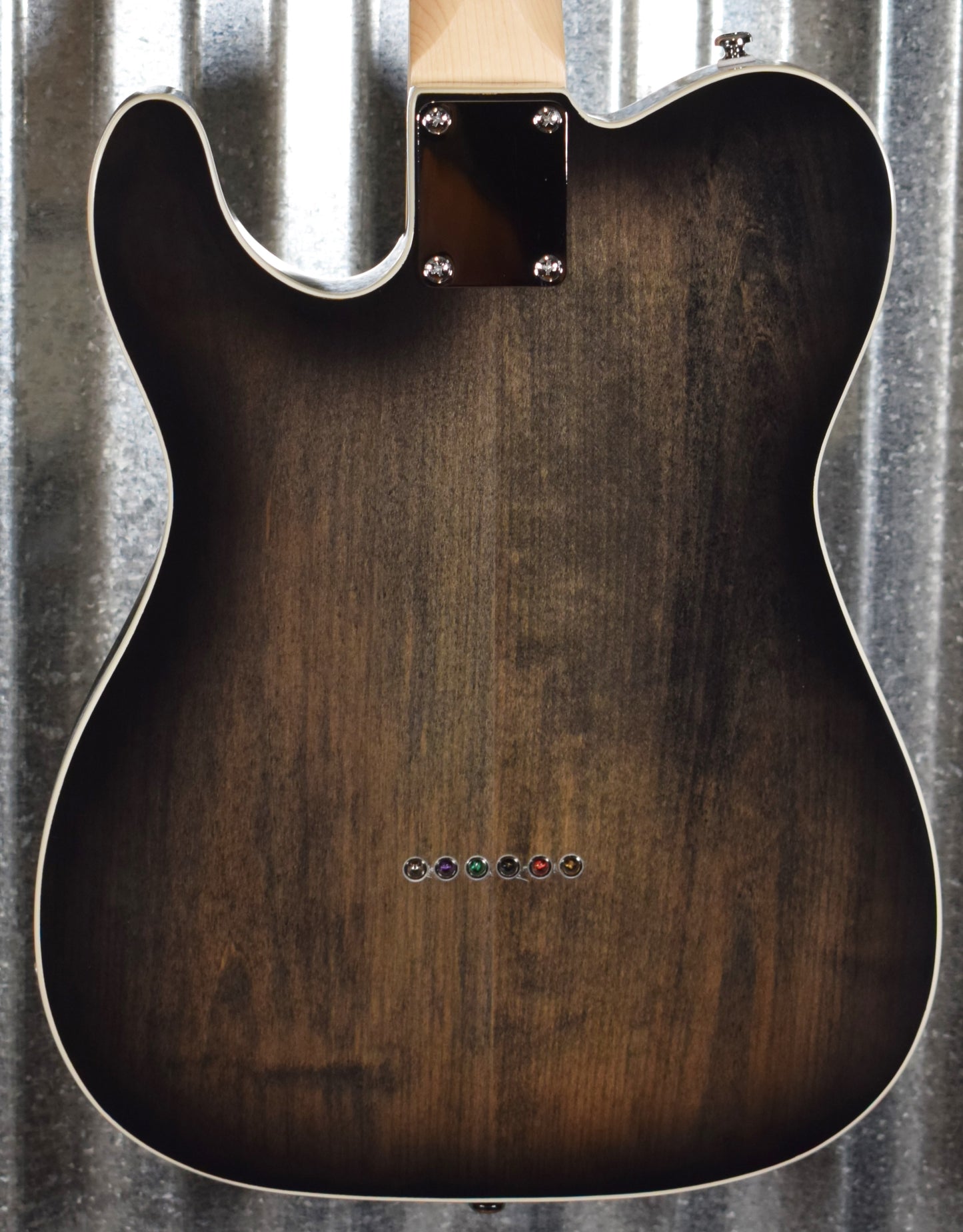 G&L Tribute Limited Edition ASAT Classic Semi Hollow Double Bound Charcoal Guitar #0540