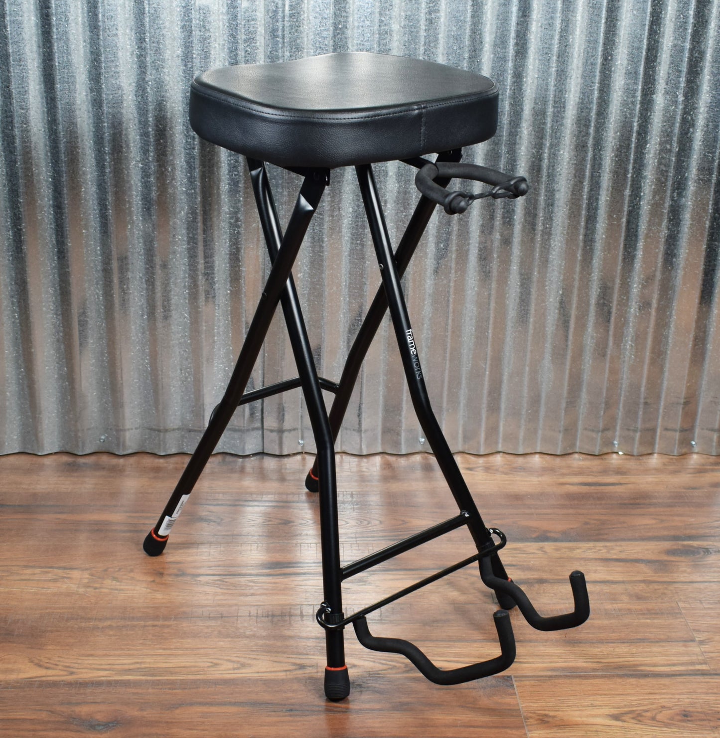 Gator Frameworks GFW-GTRSTOOL Guitar Player Portable Stool & Stand