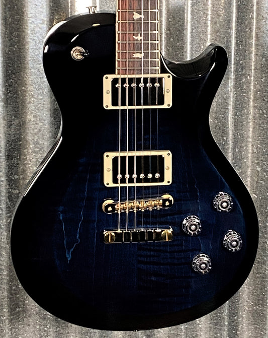 PRS Paul Reed Smith USA S2 Singlecut McCarty 594 Dark Blue Blackburst Guitar & Bag #2665