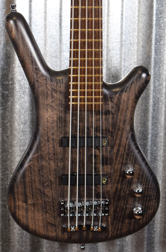 Warwick German Pro Series Corvette 5 String Active Bass Nirvana Black Ash & Bag #4620