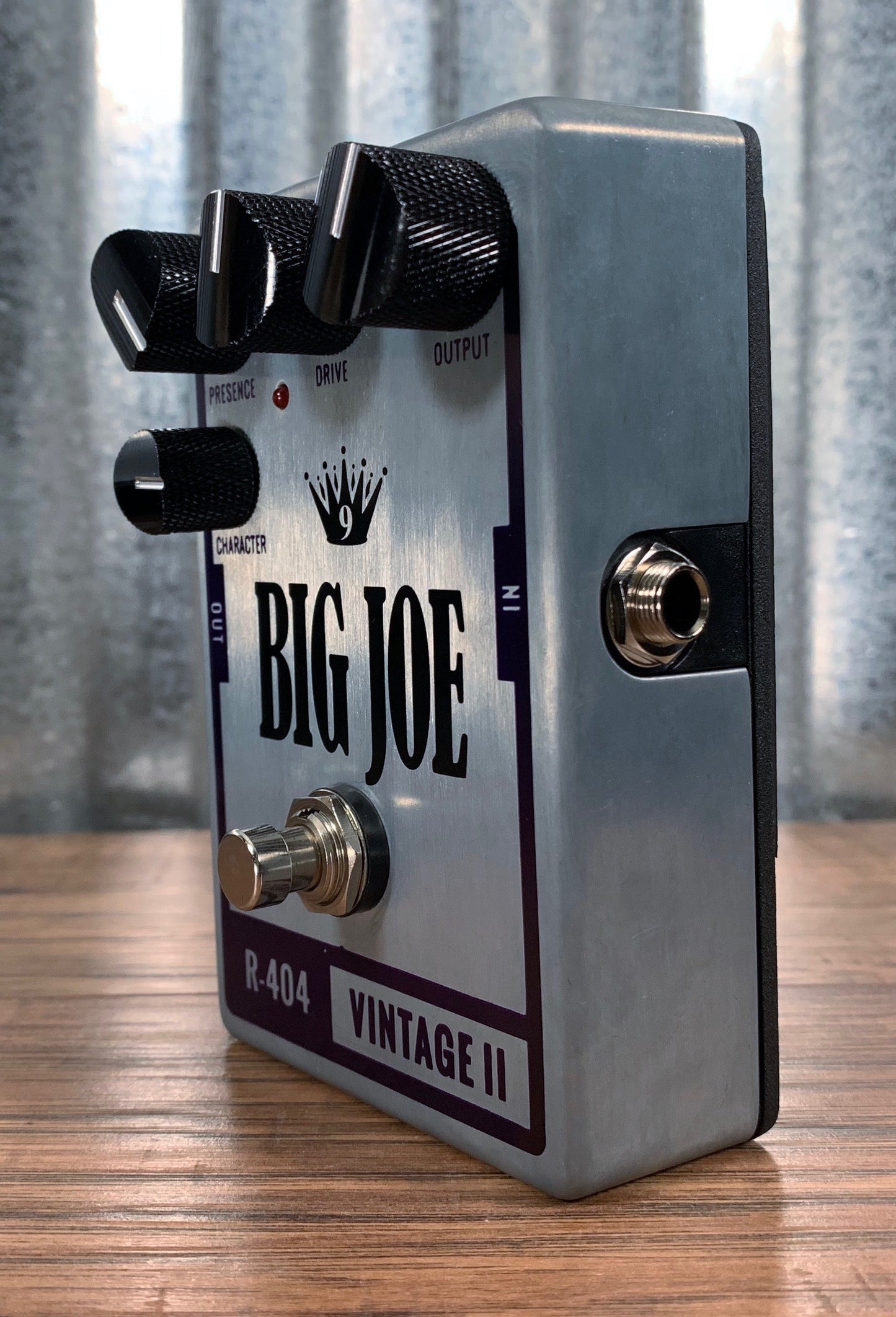 Big Joe Stomp Box Analog Vintage II R-404 Raw Series Overdrive Guitar Effects Pedal